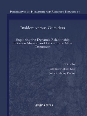 cover image of Insiders versus Outsiders